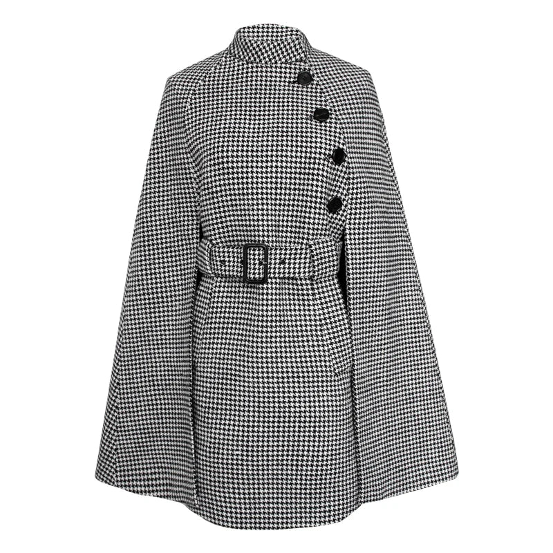 Coat Collar Cape Coat Coat Women Wool