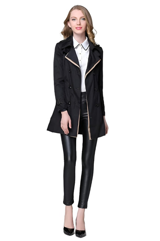 Coat Formal Slim Trench Coat Coat Women