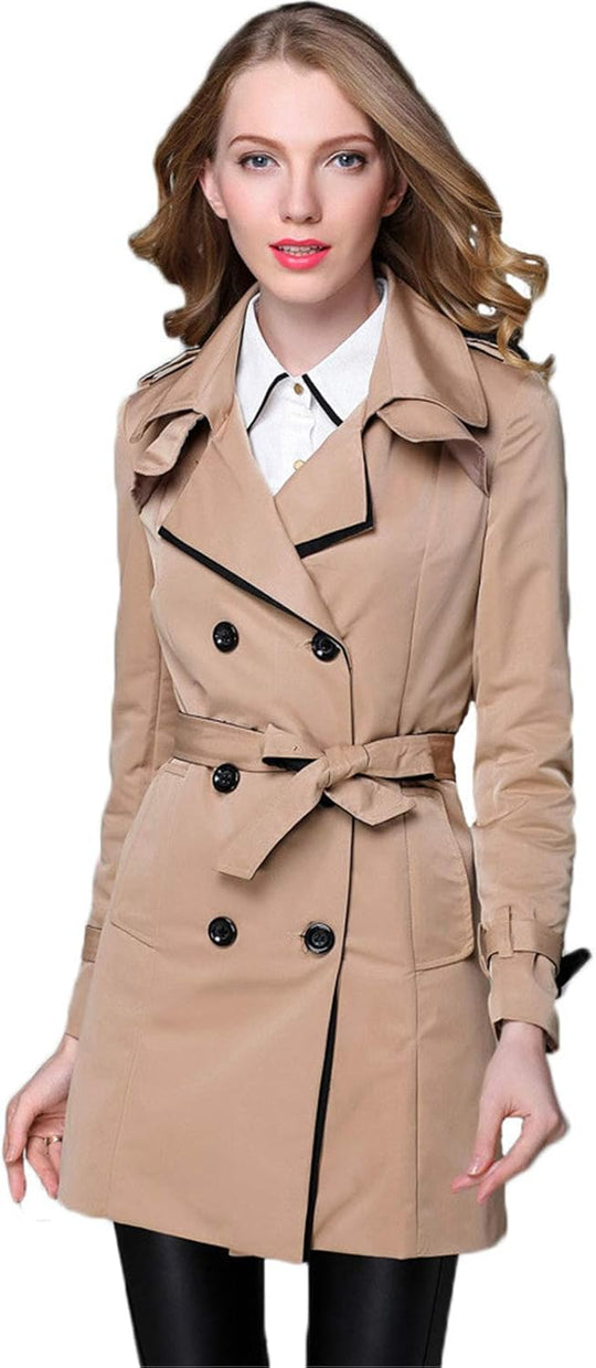 Coat Formal Slim Trench Coat Coat Women