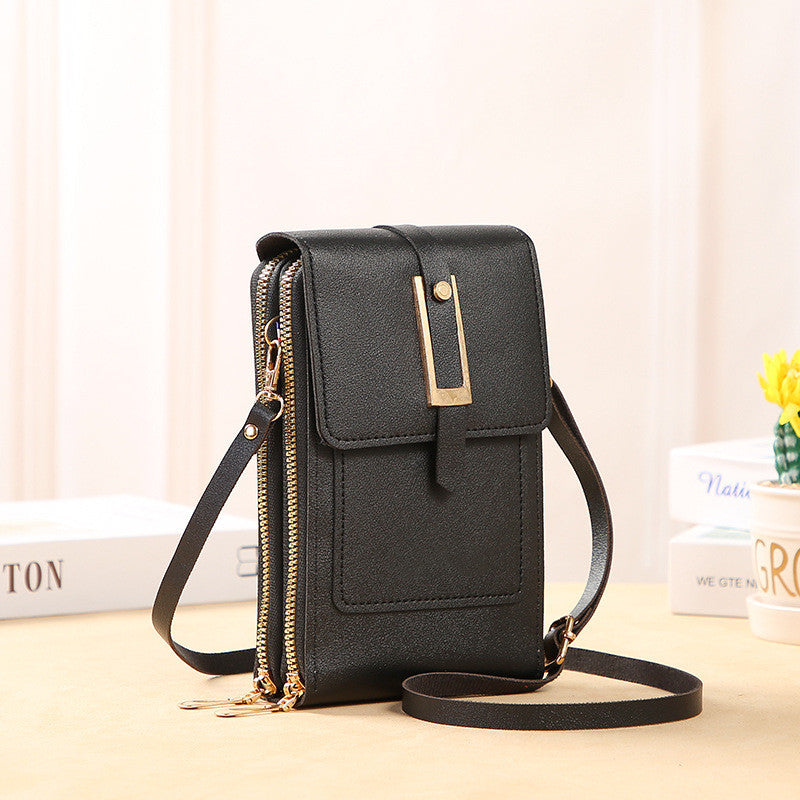 Handbag Leather Phone Bag Black Bag