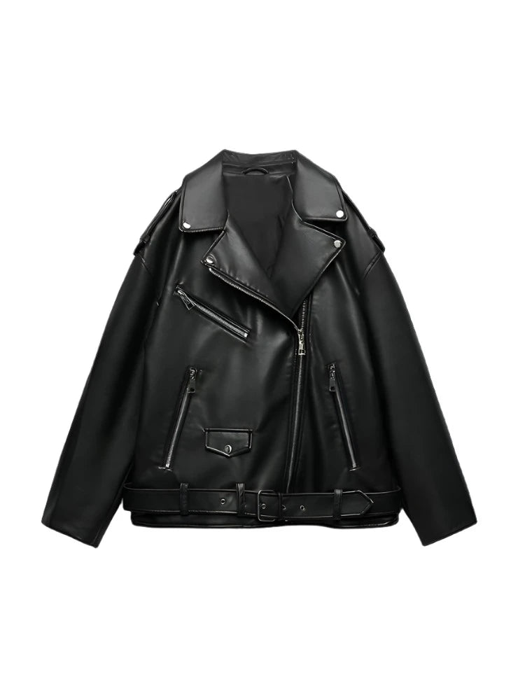 Jacket Loose Leather Jacket Jacket Women