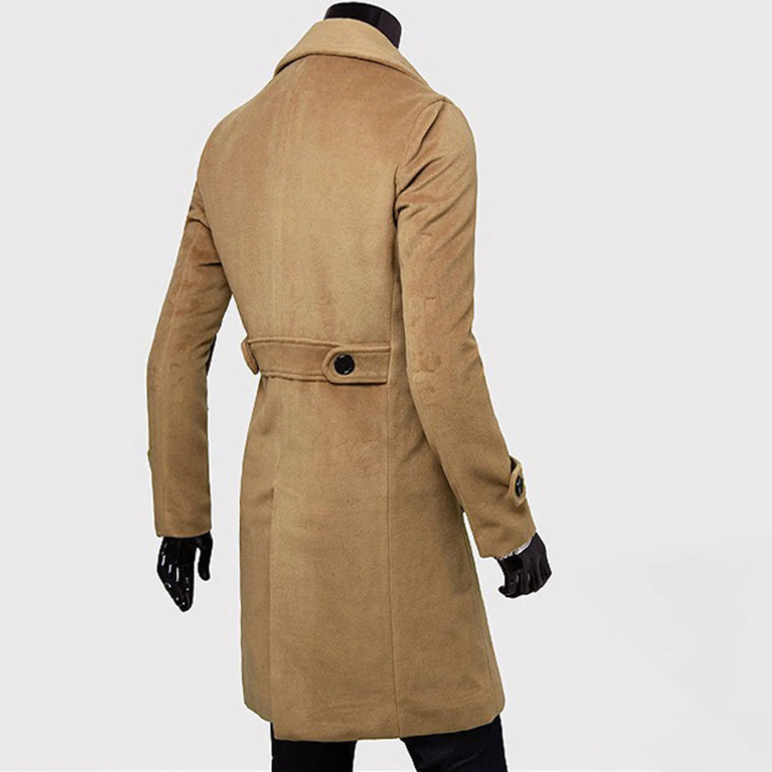 Coat Long Formal Trench Coat Coat Men