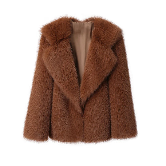 Coat Long Oversized Fur Coat Coat Women