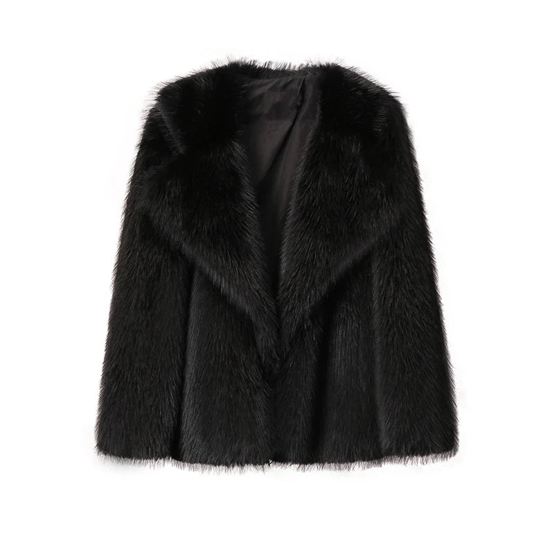 Coat Long Oversized Fur Coat Coat Women