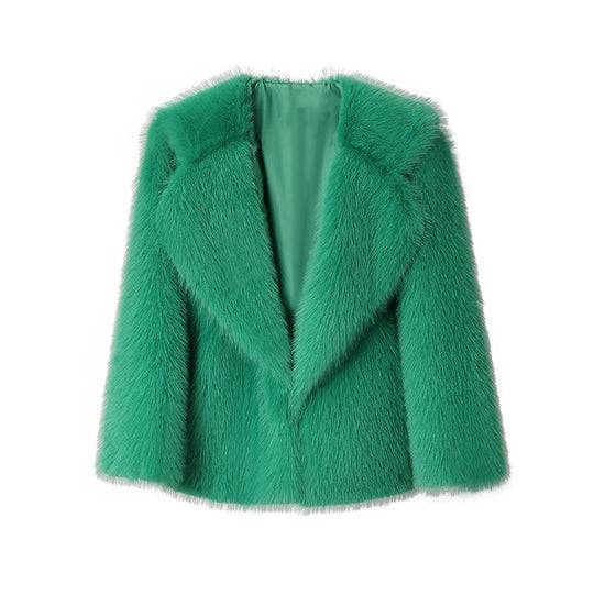 Coat Long Oversized Fur Coat Coat Women