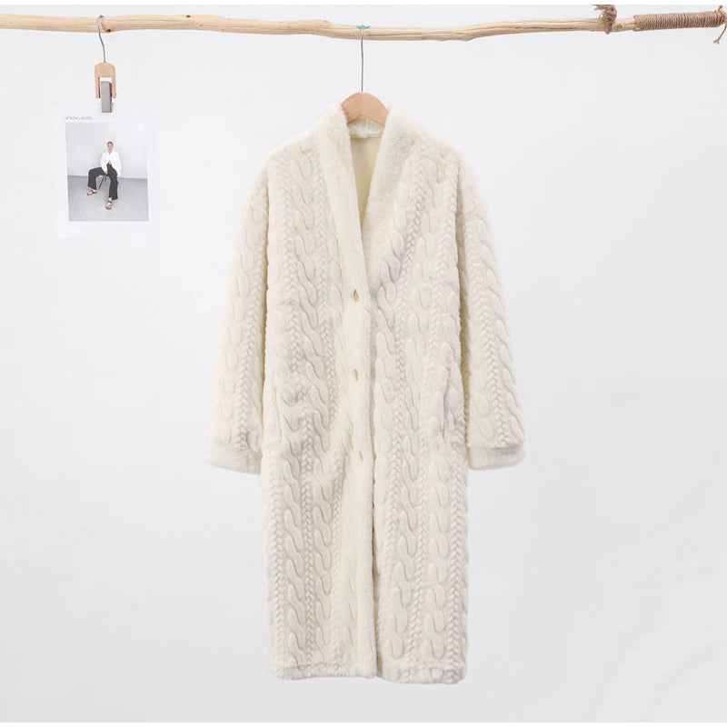 Coat Long Cotton Fur Coat Coat Women