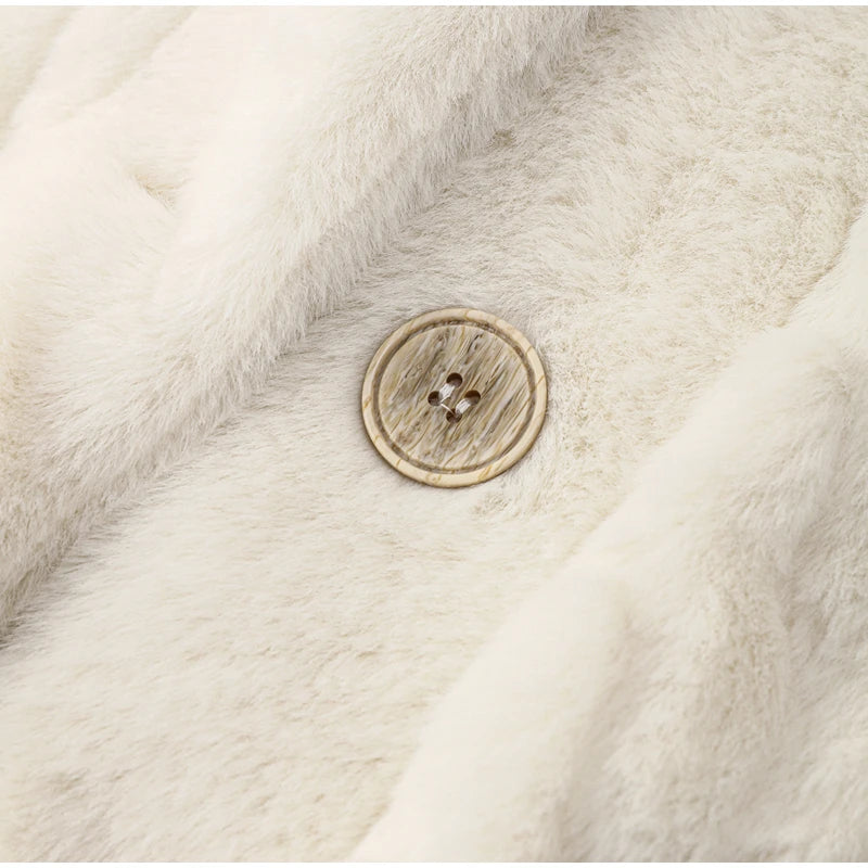 Coat Long Cotton Fur Coat Coat Women