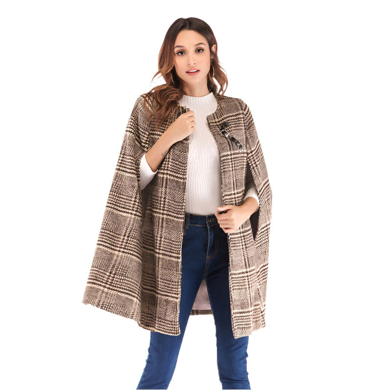 Coat Cashmere Cape Coat Cashmere Women Wool