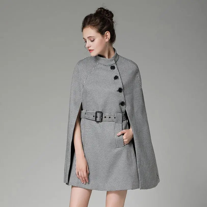 Coat Collar Cape Coat Coat Women Wool